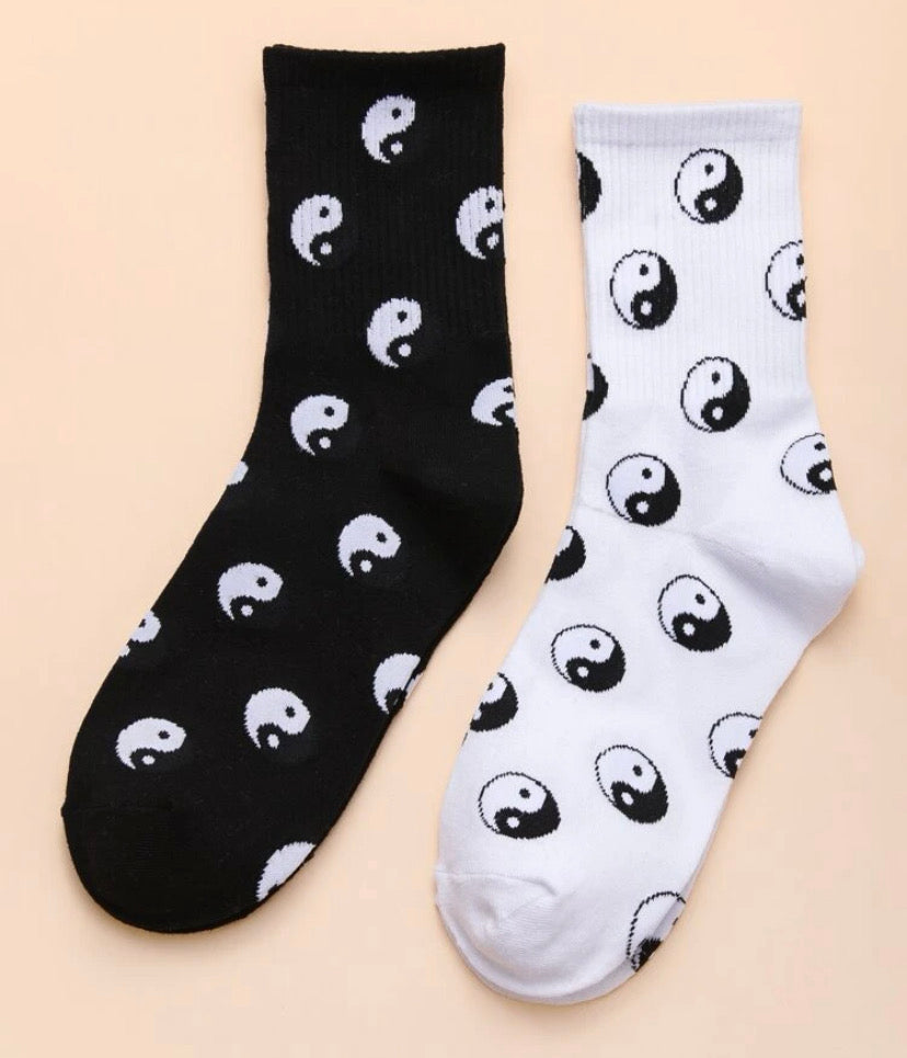 Paquete de 2 Calcetines Yin & Yang