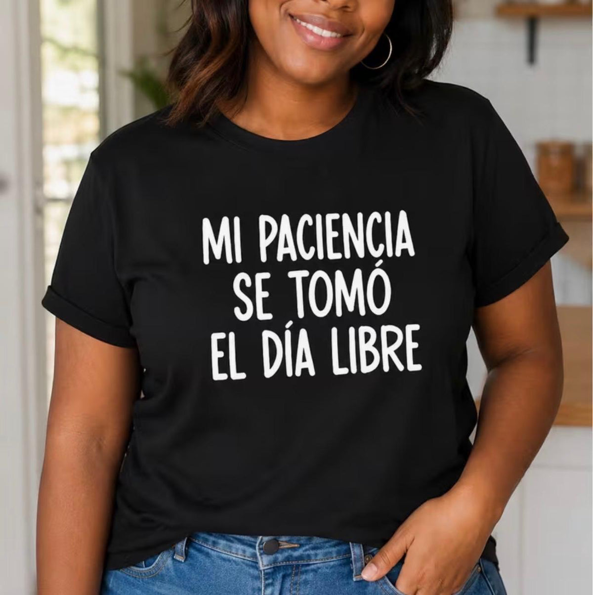 Camiseta "Mi Paciencia se Tomó el Día Libre"