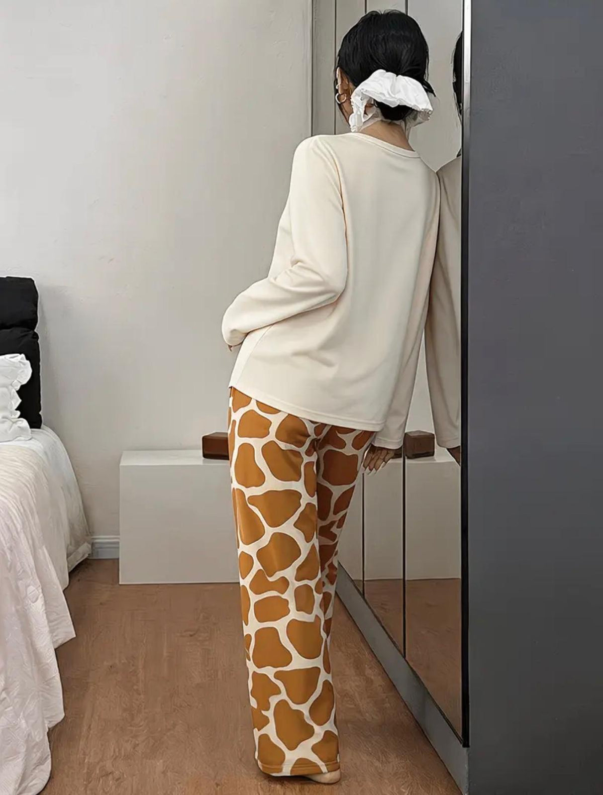 Pijama Sweet Giraffe – Divertida, Tierna y Súper Original
