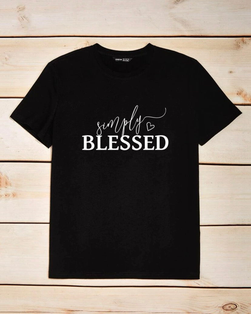 Camiseta SIMPLY BLESSED
