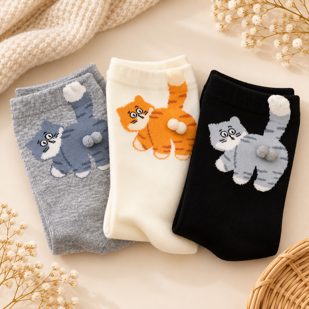 Calcetines Cat Lover – Divertidos, Cómodos y Llenos de Personalidad