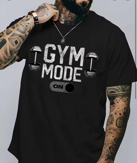 Camiseta "Gym Mode: ON"