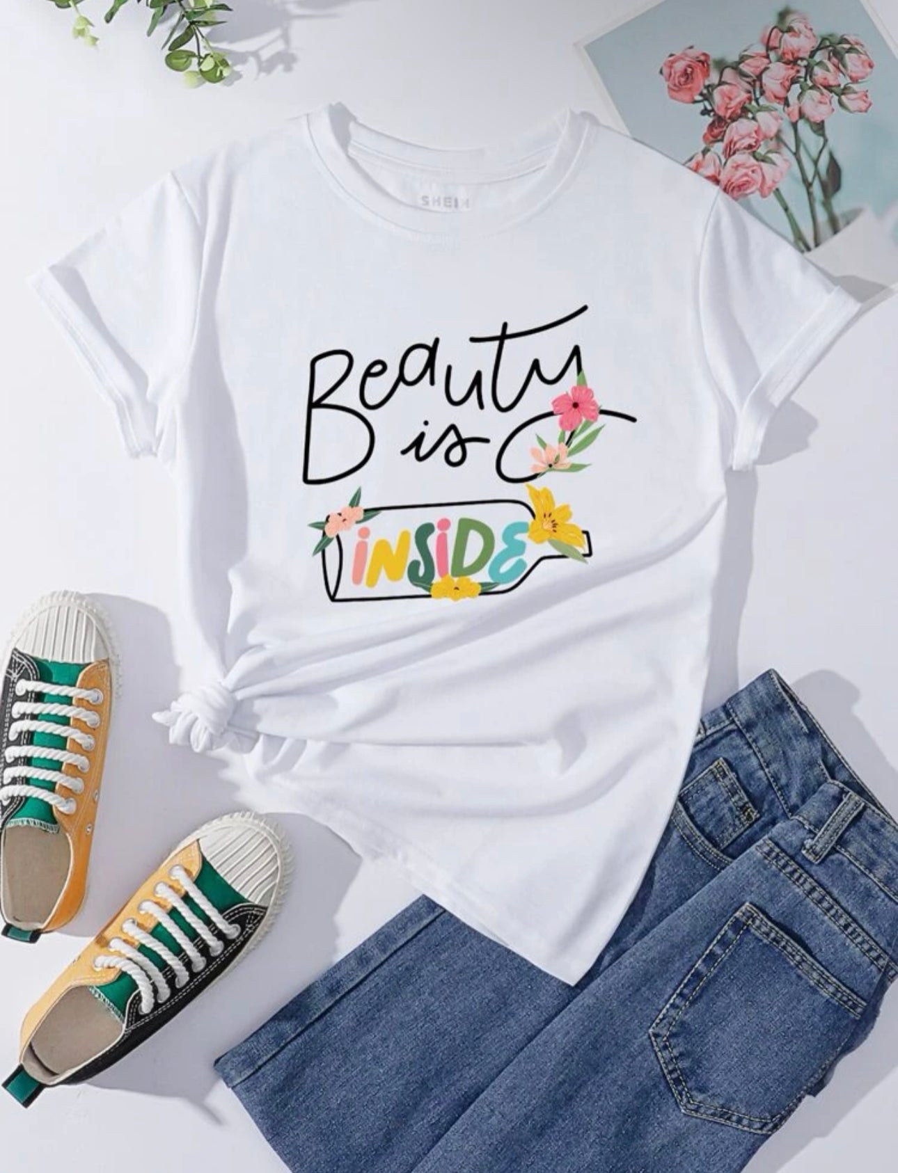 T-Shirt:  BEAUTY IS INSIDE