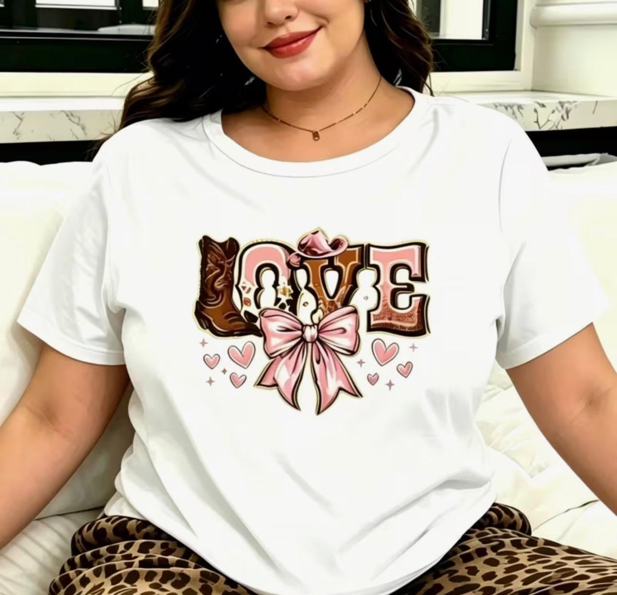 Camiseta "LOVE" Western