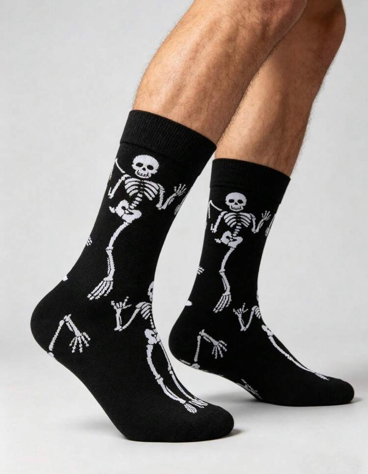 Calcetines Halloween Skeleton – Divertidos, Originales y con Mucho Estilo ( 1 Par)