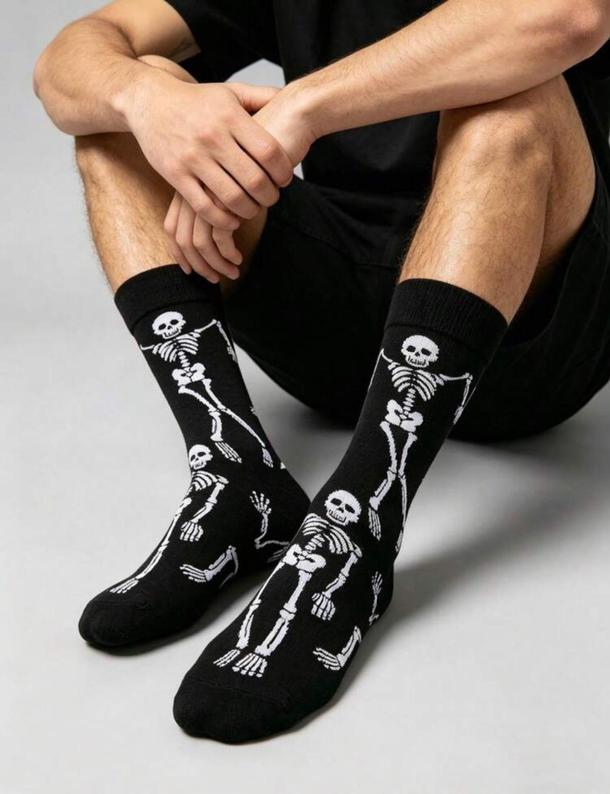Calcetines Halloween Skeleton – Divertidos, Originales y con Mucho Estilo ( 1 Par)