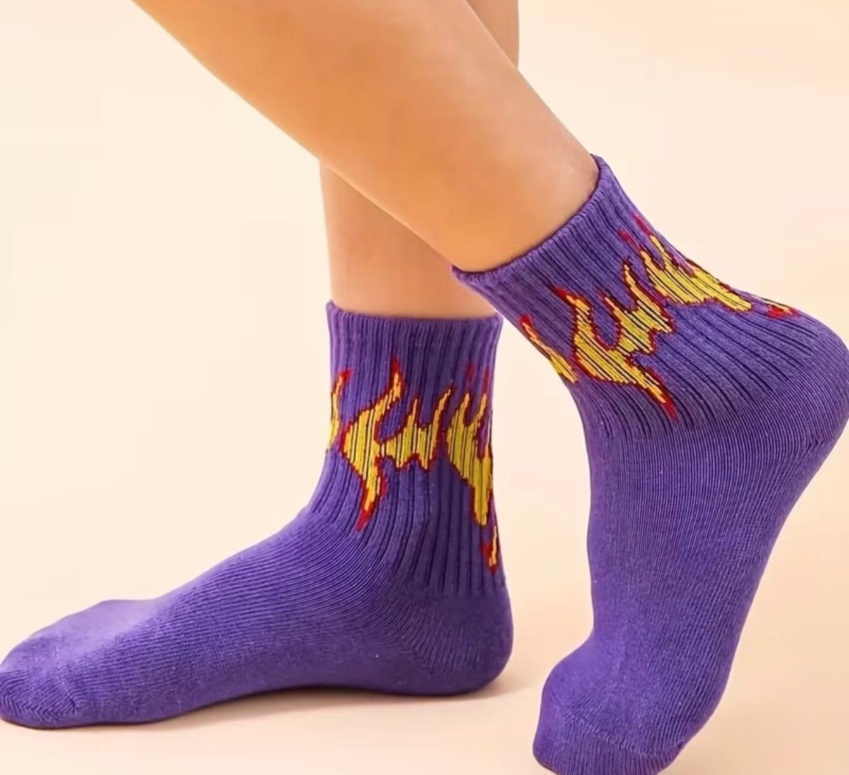 Calcetines Purple Fire