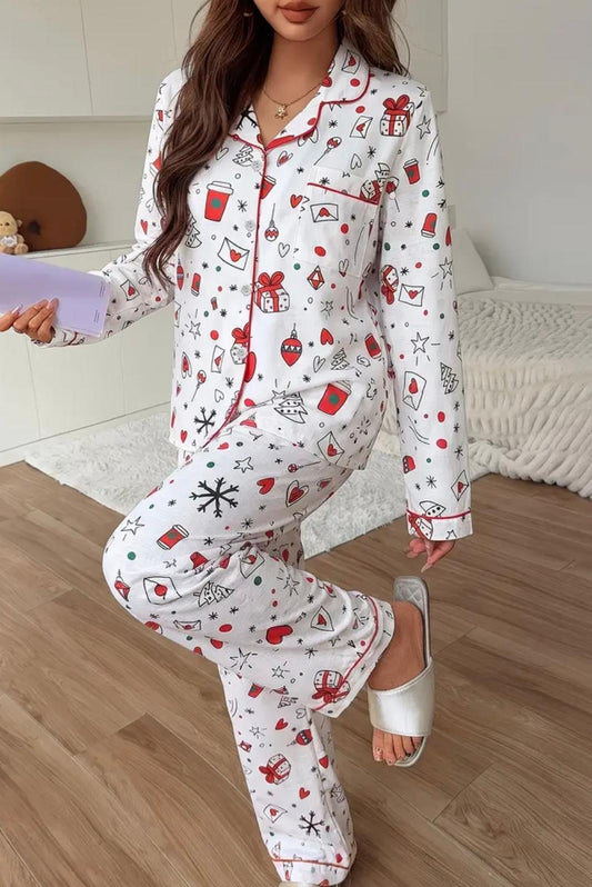 Pijama Christmas Joy – Divertida, Fresca y Perfecta para la Temporada