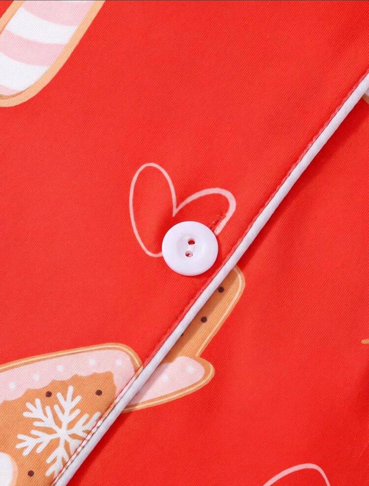 Pijama Navideña Gingerbread – Dulce, Cómoda y Festiva