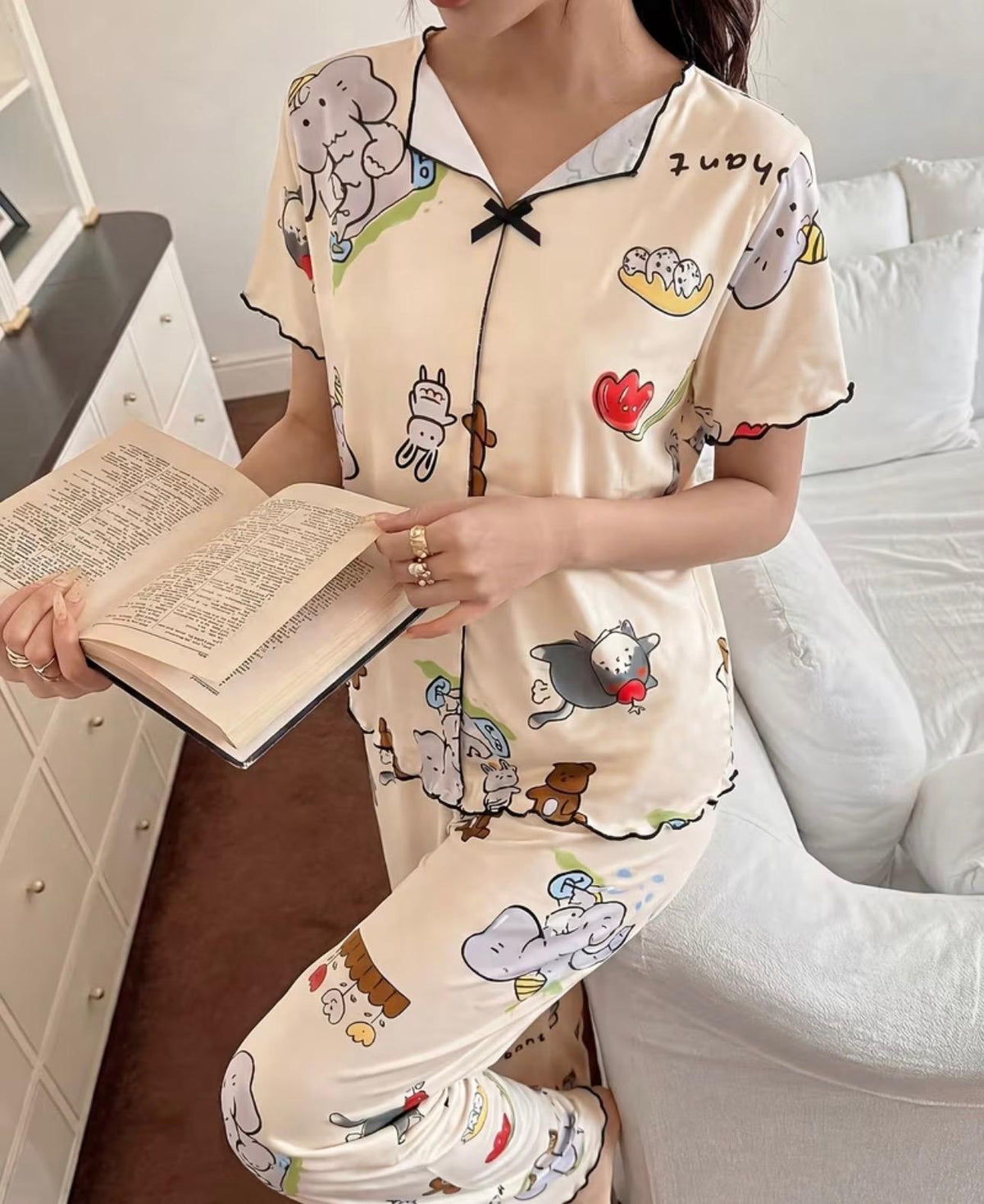 Pijama Happy Elephant – Divertida, Cómoda y Llena de Encanto