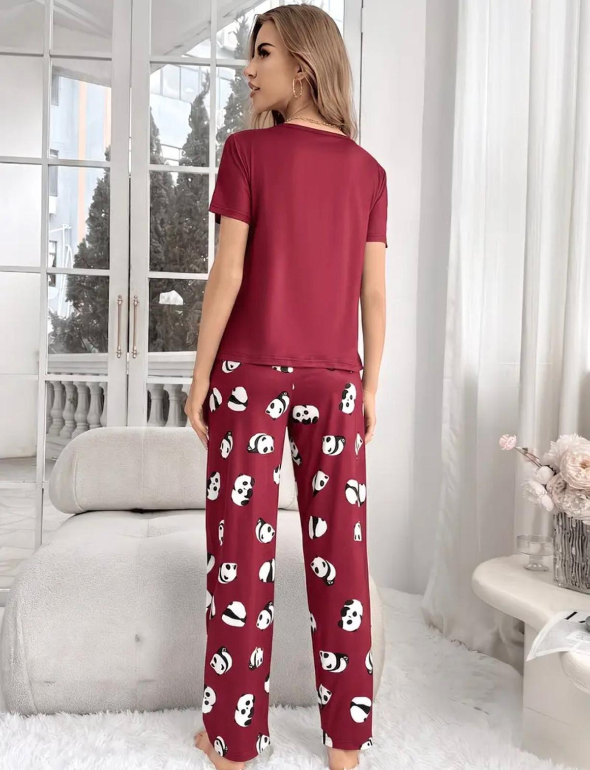 Pijama Panda Love – Cómoda, Divertida y con Mucho Encanto