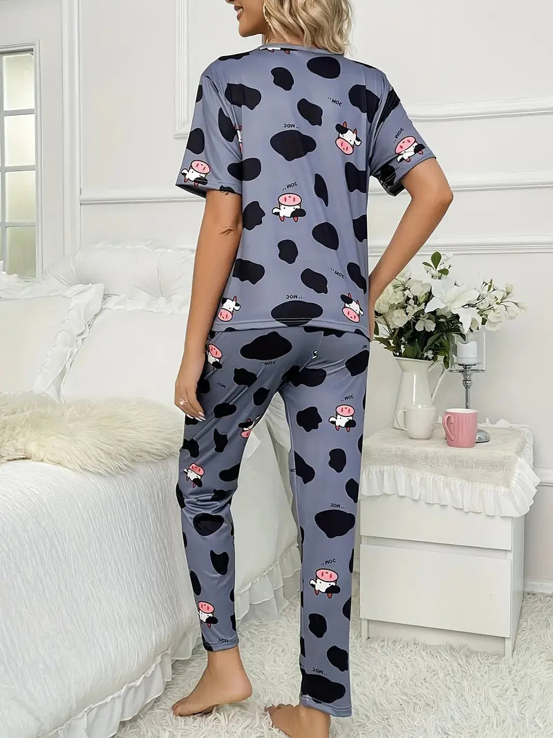 Pijama Dibujo Vaquita