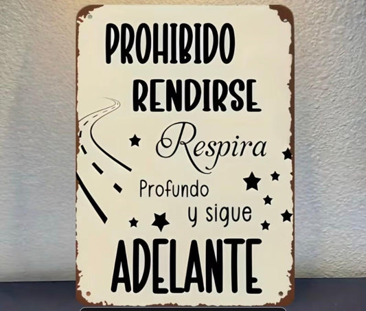Letrero Decorativo "No Tengo Timbre: ¡Grite!"