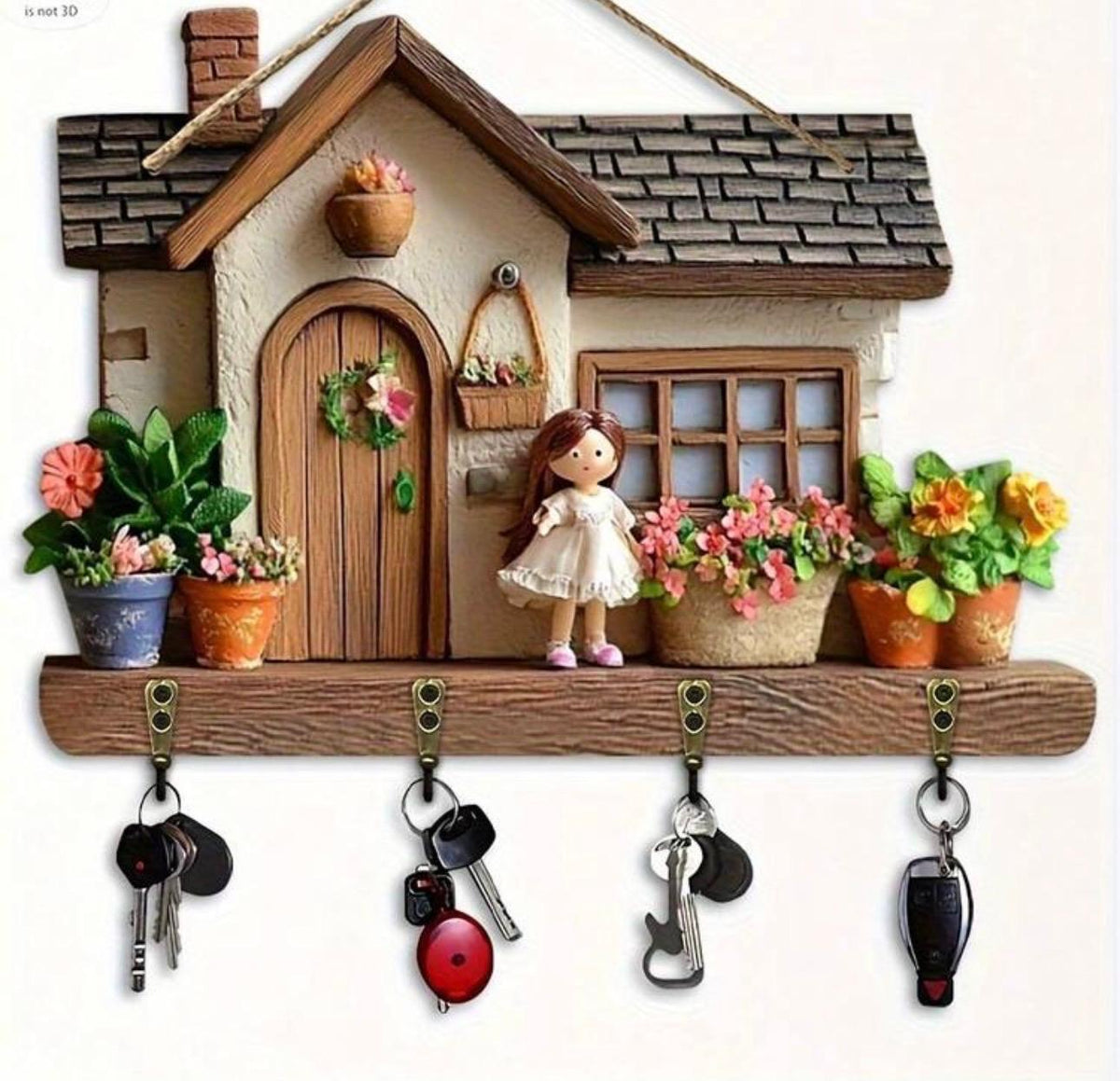 Organizador de Llaves “Home Sweet Home” – Decorativo, Práctico y Encantador