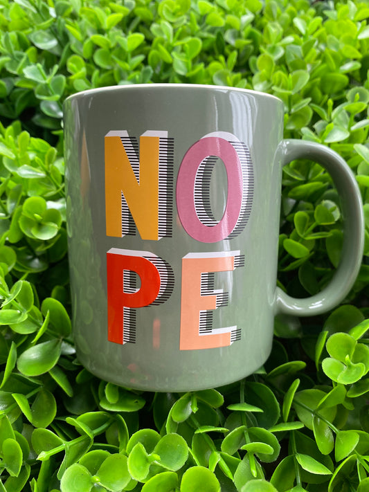 Taza: NOPE