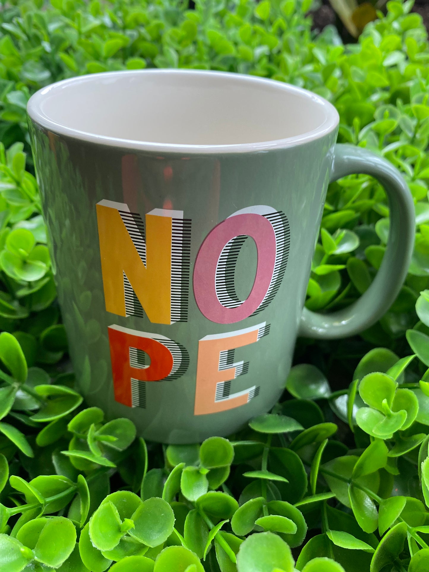 Taza: NOPE