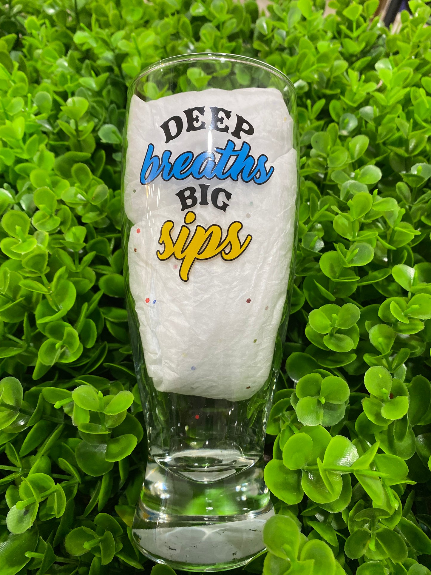 Vaso: Deep breaths big sips