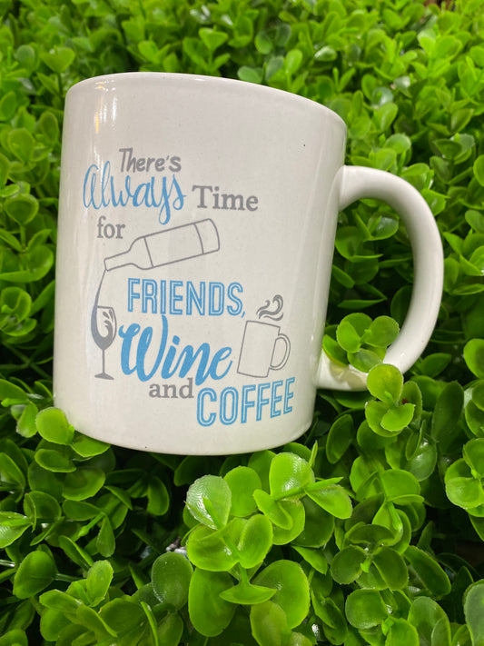 Taza : Friends Wine and coffee