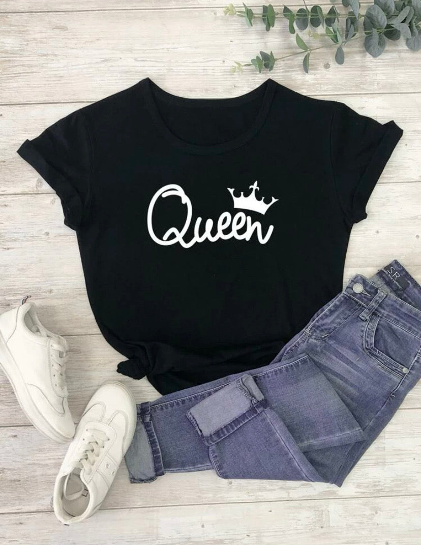 Camiseta con estampado QUEEN