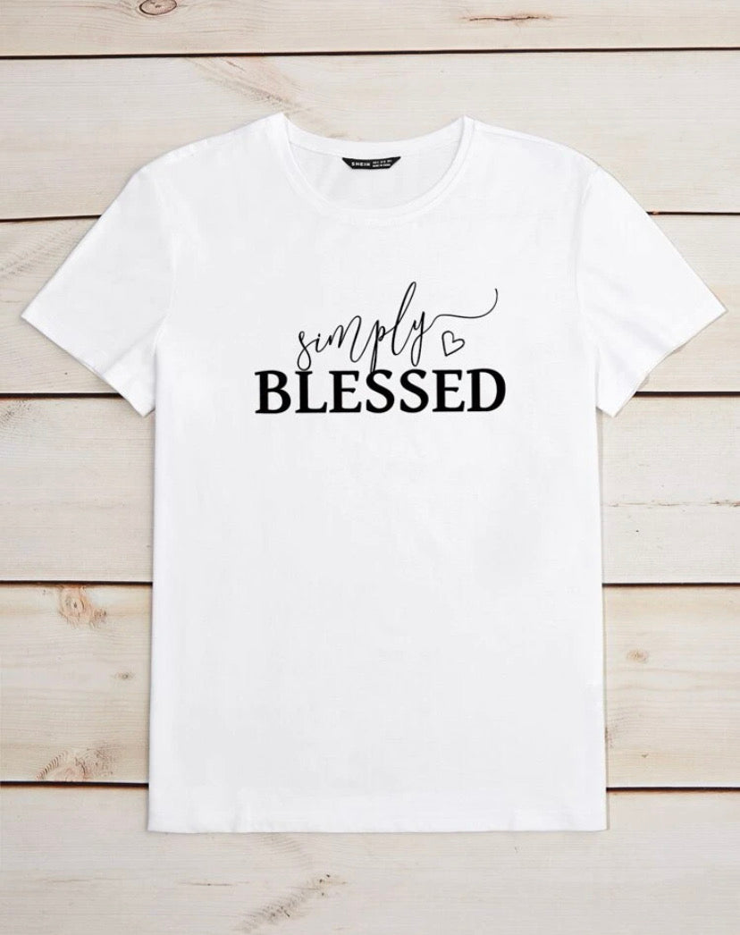 Camiseta SIMPLY BLESSED