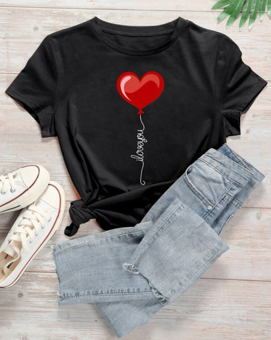Camiseta I LOVE YOU