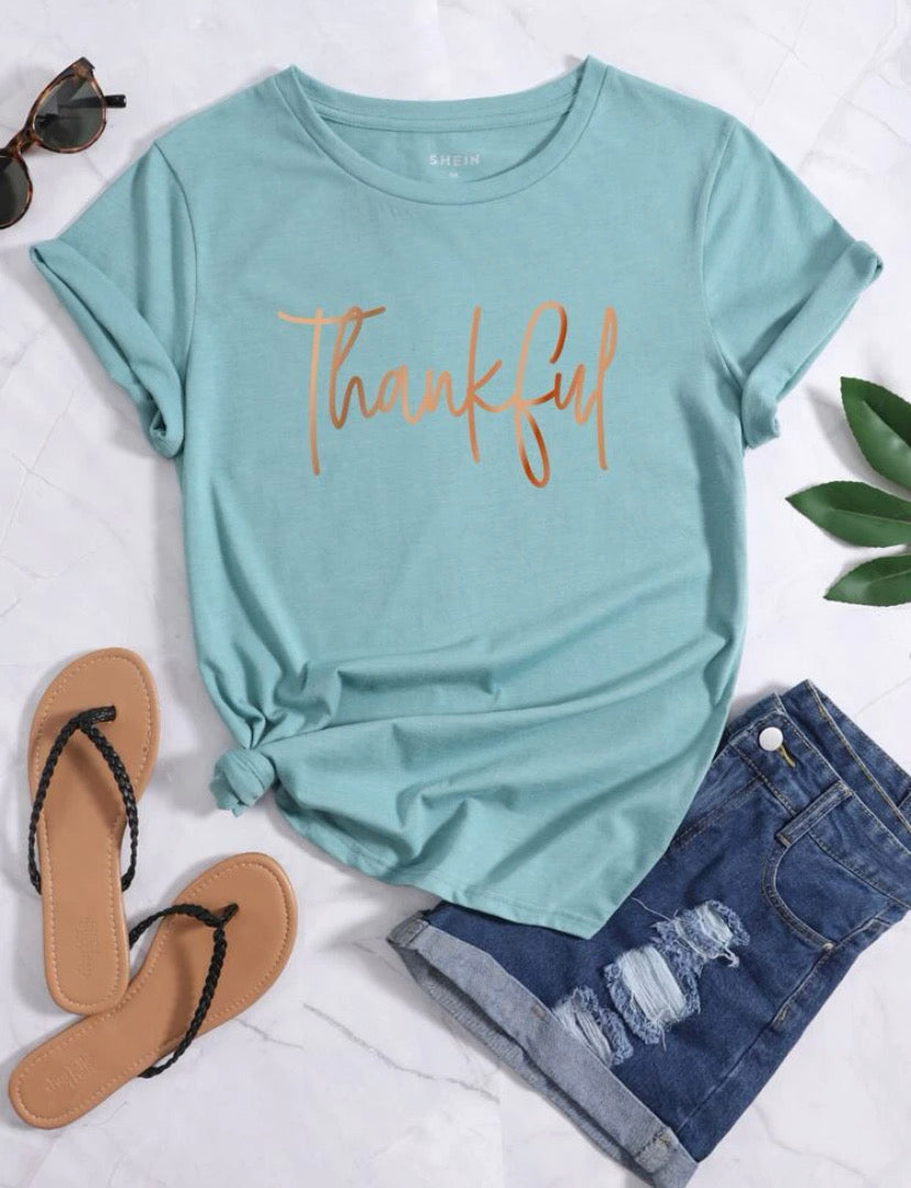 Camiseta THANKFUL