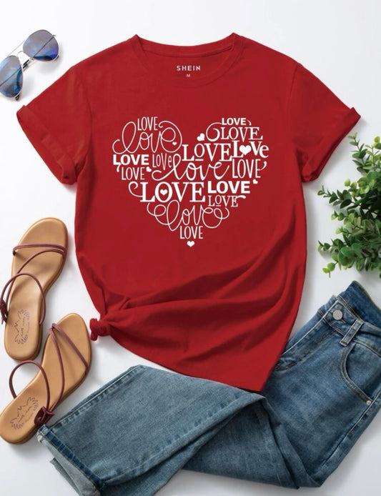 Camiseta HEART LOVE