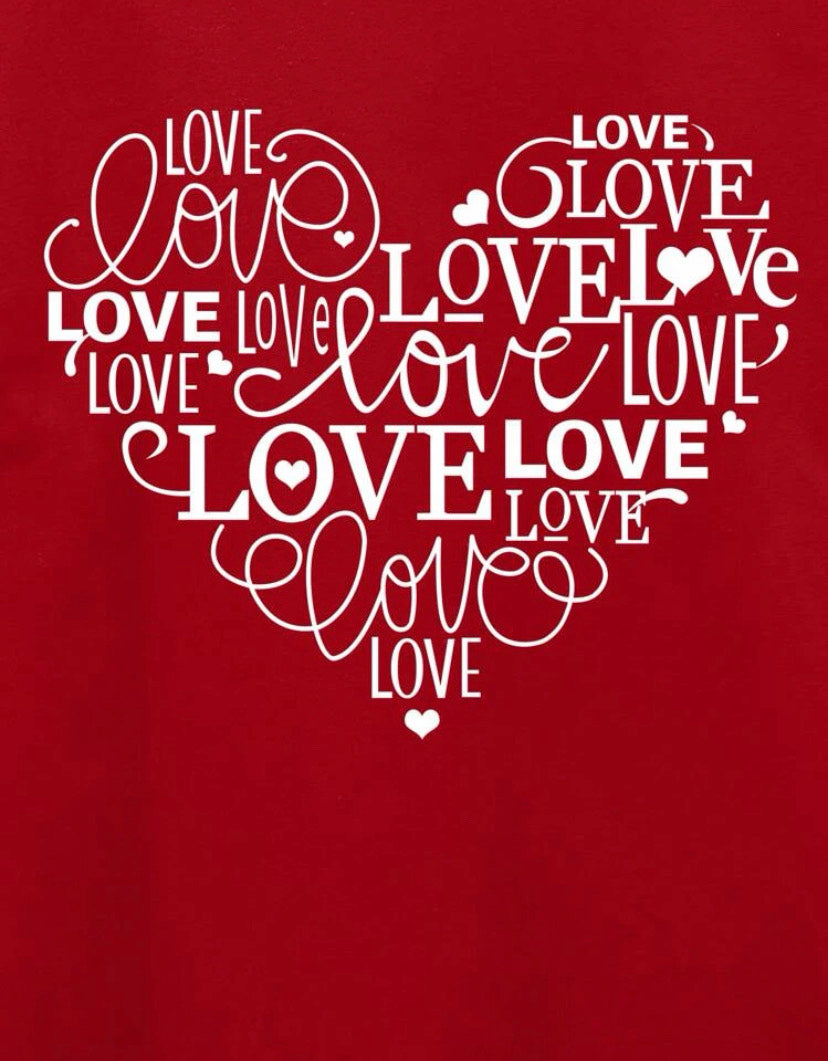 Camiseta HEART LOVE