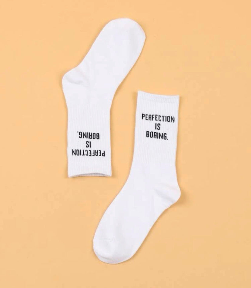 Calcetines Perfection is Boring