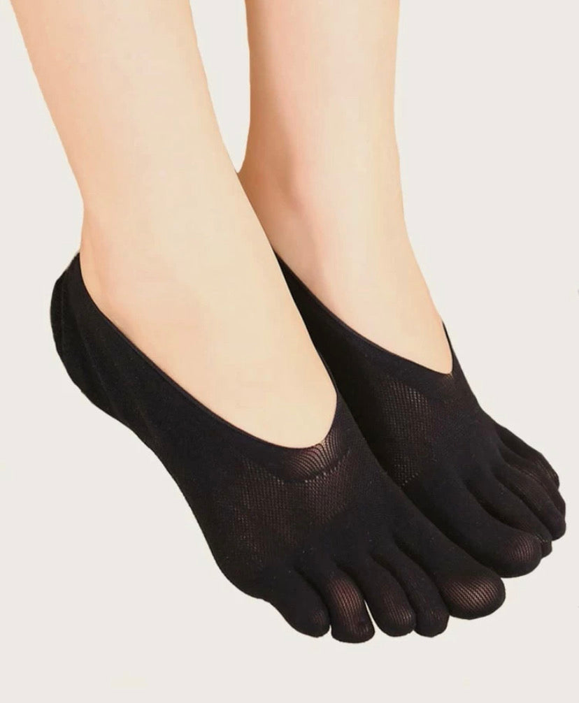 Calcetines invisibles con dedos