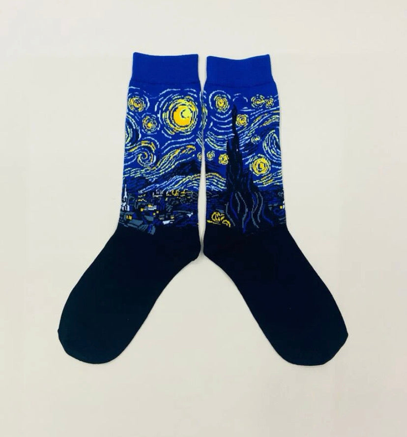 Calcetines divertidos con estampado de aguacate