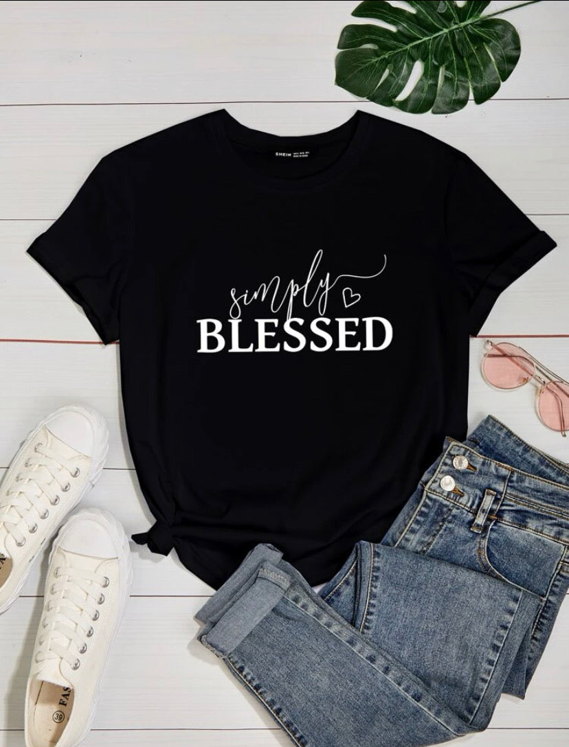 Camiseta SIMPLY BLESSED